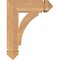 Ekena Millwork Thorton Arts & Crafts Smooth Bracket, Western Red Cedar, 3 1/2"W x 14"D x 18"H BKT04X14X18THR03SWR - alternate 2